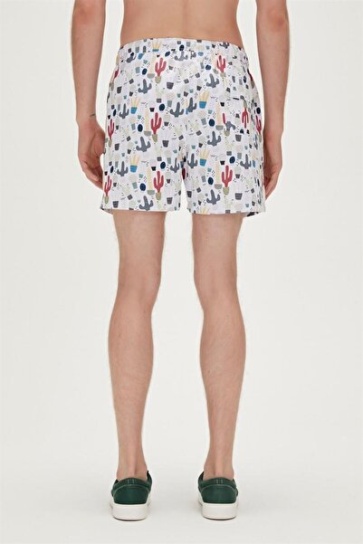 Bad Bear 23.01.09.005-C04 Areole Men's Swim Shorts White