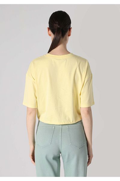 Colin's Regular Fit Round Neck Printed Women's Sari Short Sleeve T-Shirt