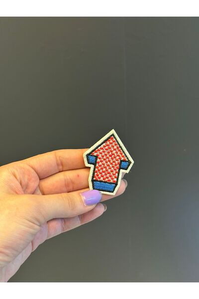 Gönülden Tasarım Аплікація з наклеєним швом 5х4 см
