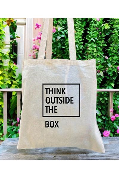 InfinitumWorks Think Outside The Box Cloth Bag