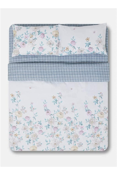 RISHAHOME 6-Piece Double Size Duvet Cover Set