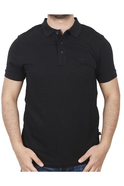 Bad Bear Stark Ks Black Polo Neck King Size Men's T-shirt