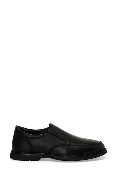 Polaris 5 Point 107588.m 4Fx Thermo Non-Slip Sole Genuine Leather Daily Comfort Men's Shoes Black