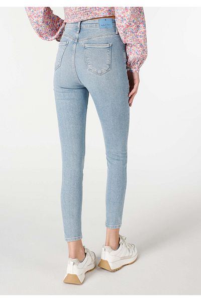 Colin's High Waist 760 Diana Super Slim Fit Blue Women's Trousers - Skinny Leg