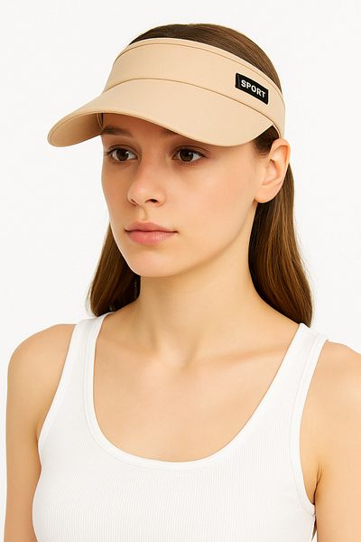 CosmoOutlet Sports Women Visor Hat with Sunscreen Adjustable Comfortable Headband