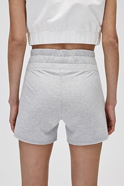 Bad Bear 21.03.18.003-C19 Serena Women's Shorts Gray Melange