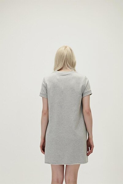 Bad Bear 21.03.25.003-C19 Lily Women's Dress Gray Melange