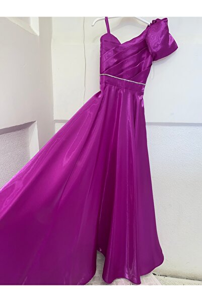 Elif Bebe Monaray Tek Omuz Abiye