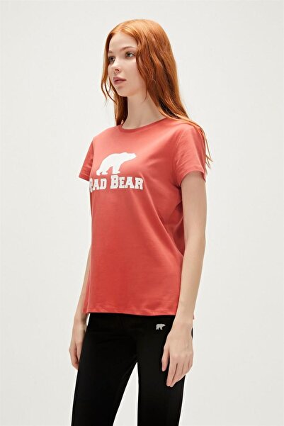 Bad Bear 21.03.07.010-c109 Logo Patterned Women's Tee