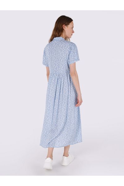 Colin's Regular Fit Women's Blue Dress