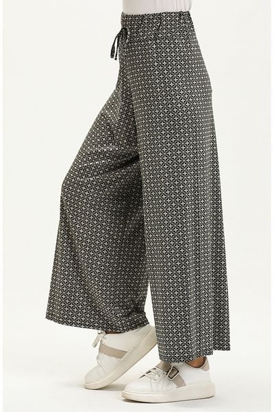 sefamerve Viscose Trousers 1027A-01 Black