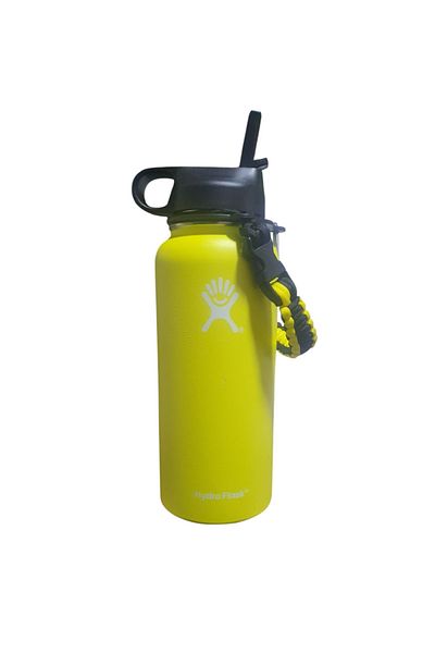 Hydro Flask Hydro Flask stainless steel vacuum insulated water bottle with lid, grip system and straw