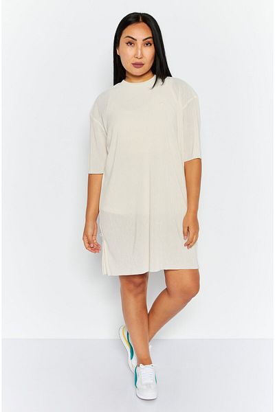 Adidas Originals Women Sportswear Fit Outdoor Mini Dress, Beige
