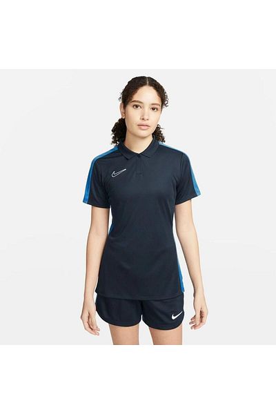 Nike Academy Dri Fit Women's Navy Blue Classic Collar Polo T-Shirt