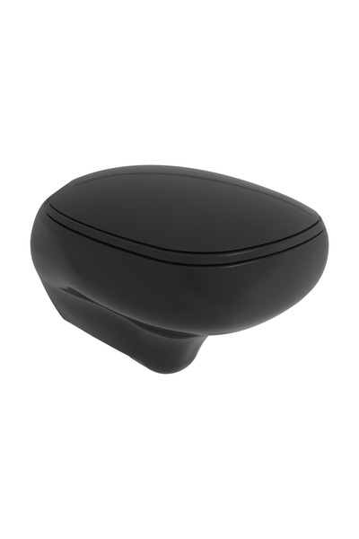 Bocchi Fenice Asma Klozet P. Siyah 1166-005-0128 Kapak Hariç