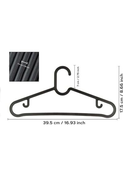 Hausgarten 40 Adet Elbise Askısı ,Etek Askısı, Pantolon Askısı, Bluz Askısı 40 Adet.