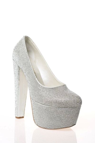 PayBuy Women's Fashion Stylish Gold Full Stone High Heel Heels Wedding Engagement Night Evening Dress Shoes