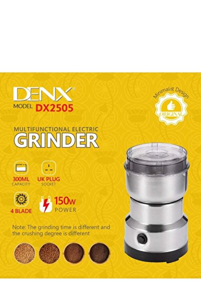 Denx MULTIFUNCTIONAL ERECTRIC GRINDER | 300ml capacity | 150w | DX2505