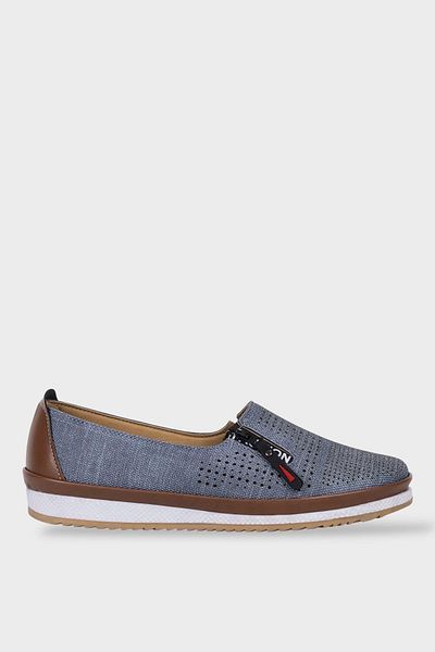 Liger Women's Orthopedic Soft Comfort Casual Shoes Dark Blue