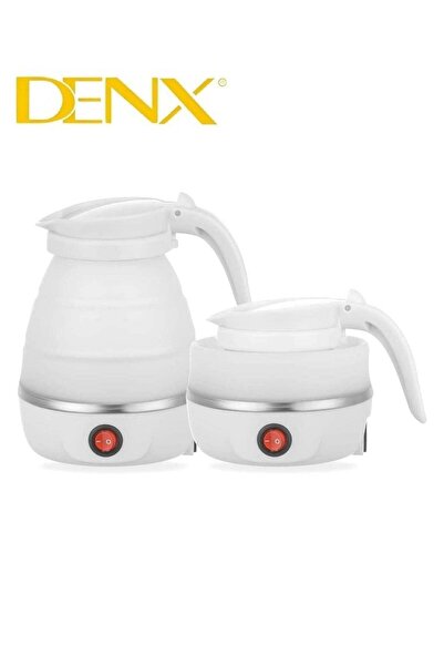 Denx Foldable kettle, Portable Foldable Electric Kettle for Travel Food Grade Silicone Electric Water