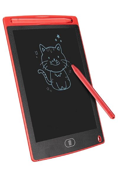 nextbuy Digital Writing Board 8.5Inch Kids Drawing Graphics Tablet Write Erase Board with Touch Pen Red