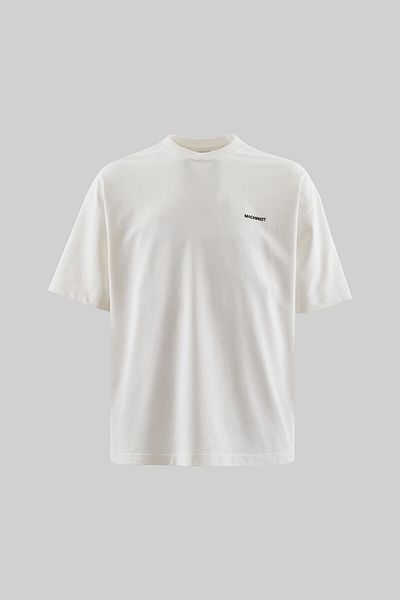 Machinist Men's Basic Cotton Oversize Ecru T-Shirt