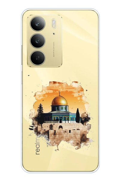TechTree غطاء واقٍ من السيليكون الشفاف المتوافق مع Realme C75 بتصميم الأقصى