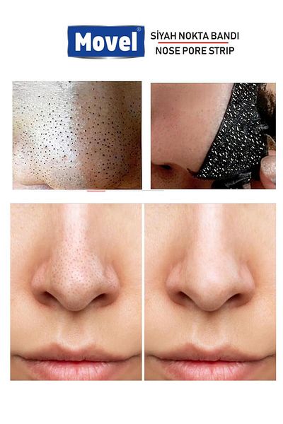 movel Blackhead and Pore Cleansing Nasal Strip 10 PCS