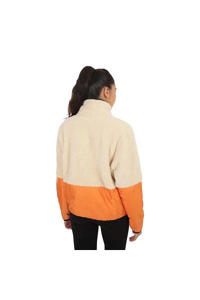 Diadora Δ 202018 -580 Sherpa Γυναικείο Φούτερ - W 1/2 Zip, Colorblock