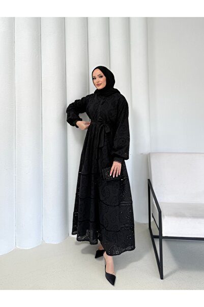 Melike Tatar Embroidery Dress 32-4015