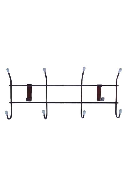 flores Bathroom coat rack, with 4 hooks, 385 mm
