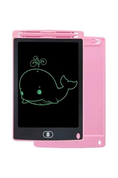nextbuy Digital Writing Board 10Inch Touch Pen Kids Drawing Graphic Tablet Write Erase Board Pink