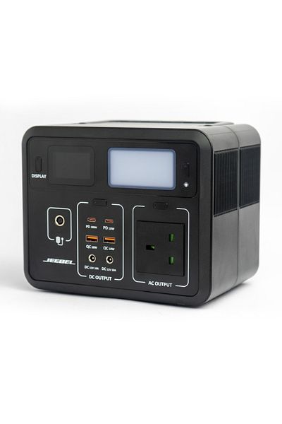Jeebel JE-B340 Portable Power Station - 90000mAh LiFePo4 | Fast Charging | LED Light | 300W AC Output