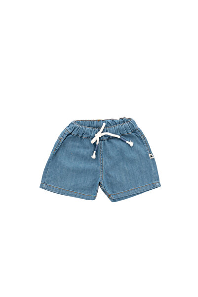 Little Yucca "Easy" Organik Pamuk İnce Denim Şort