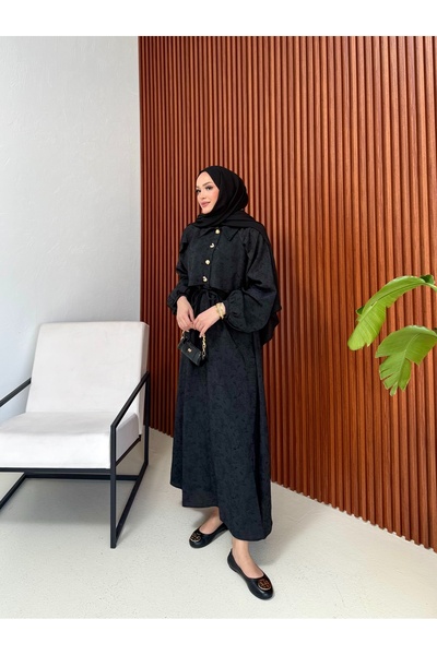 Melike Tatar Buttoned Dress 6-5715
