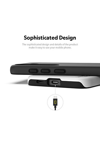 NATIONAL GEOGRAPHIC Hard Shell Case Small Logo Galaxy S25 - Black