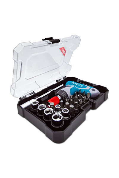 TOTAL T-Handle Wrench Screwdriver Set TACSD30186 - 24 Piece
