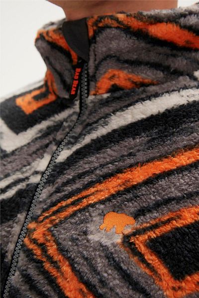 Bad Bear 23.02.29.002-C01 Afro Full-Zip Men's Plush Fleece