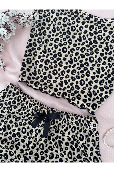 MH Moony Homewears 2-Piece Rerere Summer Soft Shorts Pajama Set
