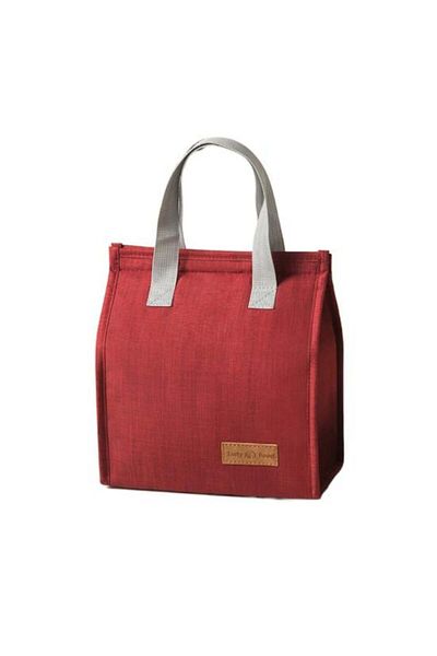 TECOS Insulated Bag, Cooler Bag For, Dimensions 22.5x13 Cm, Capacity 3.3 L, Red
