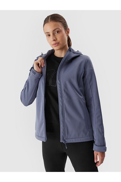 4F SOFTSHELL F178 women's jacket black