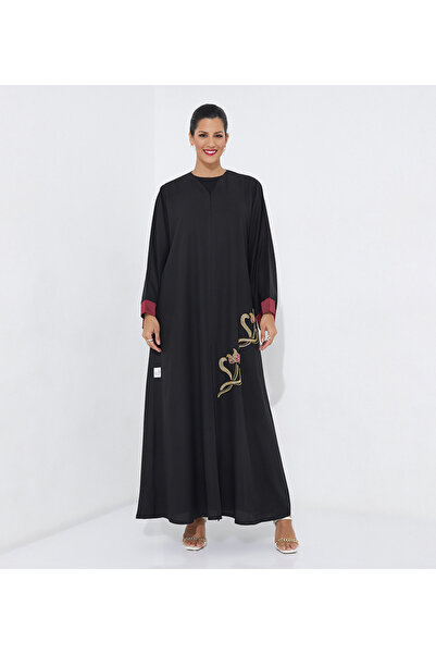 Rosette Abaya عباية فلورا الحمراء