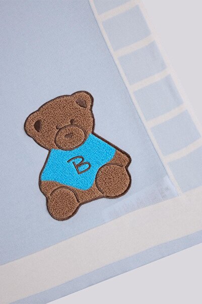 Layette BG Store Baby Boy Blue Blanket