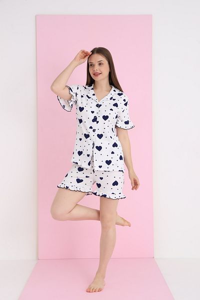 ELİTOL Burnout Button Shorts Set
