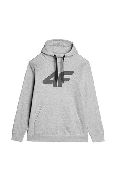 4F Hanorac bărbătesc M694 SWEATSHIRT gri