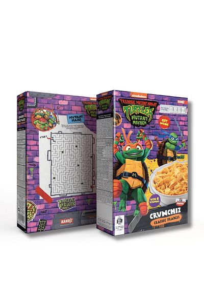 KANDİZ TMNT Movie Crunchiz Classic Flakes 375g