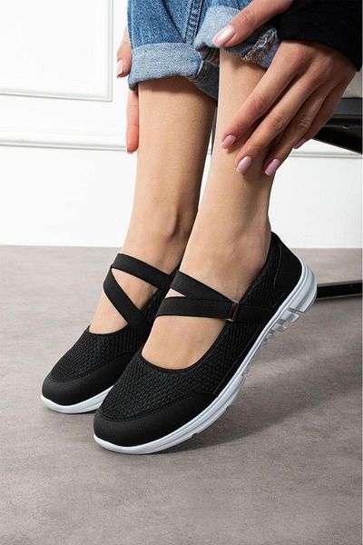 Oksit Ginevra Daily Women's Ballerinas Easy to Wear Breathable Lightweight Comfortable Flexible Sports Shoes