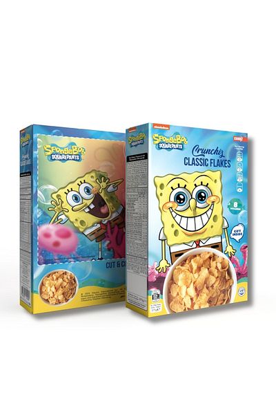KANDİZ SpongeBob Crunchiz Classic Flakes 375g