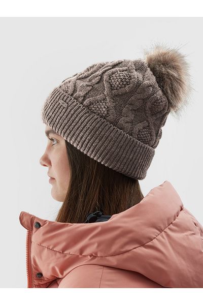 4F HAT F297 women's hat black