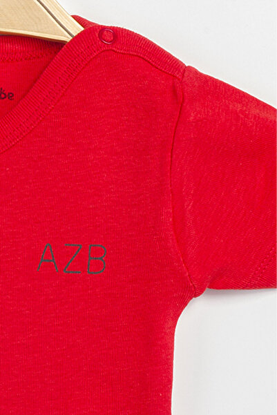 Aziz Bebe Baby Boy Girl 100% Cotton Bodysuit & Bodysuit with Snap Fasteners